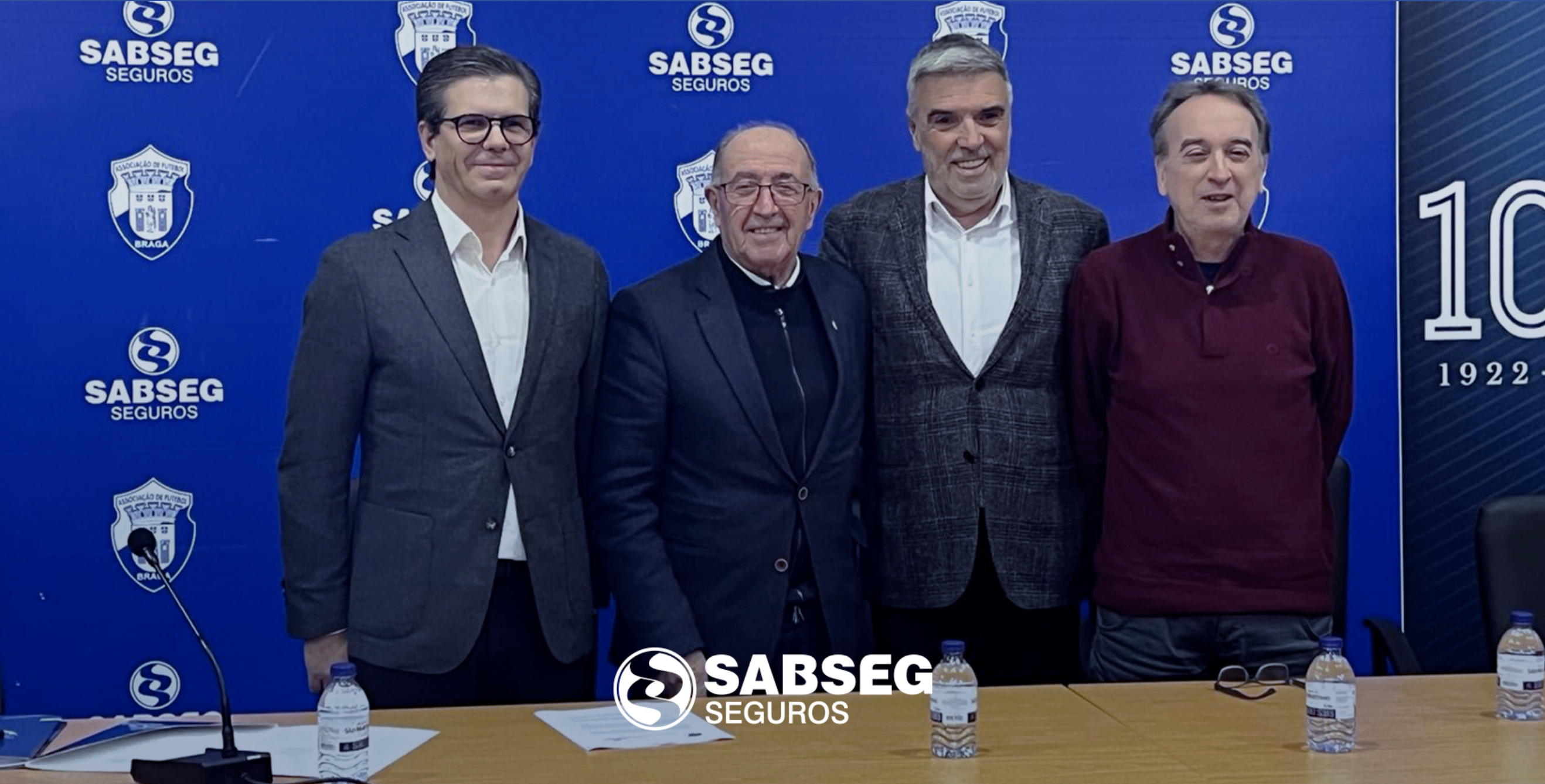 A SABSEG Seguros estabelece parceria com a AF Braga para apoio aos clubes locais