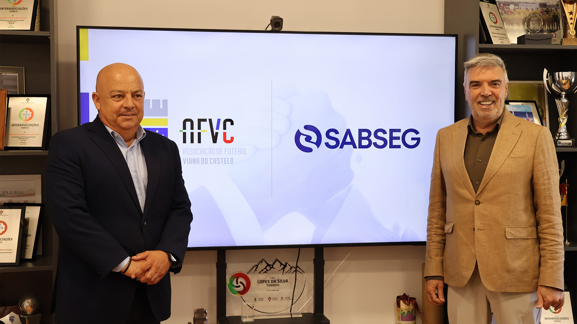 SABSEG estabelece parceria com a Associação de Futebol de Viana do Castelo (Banner) SEM LOGO