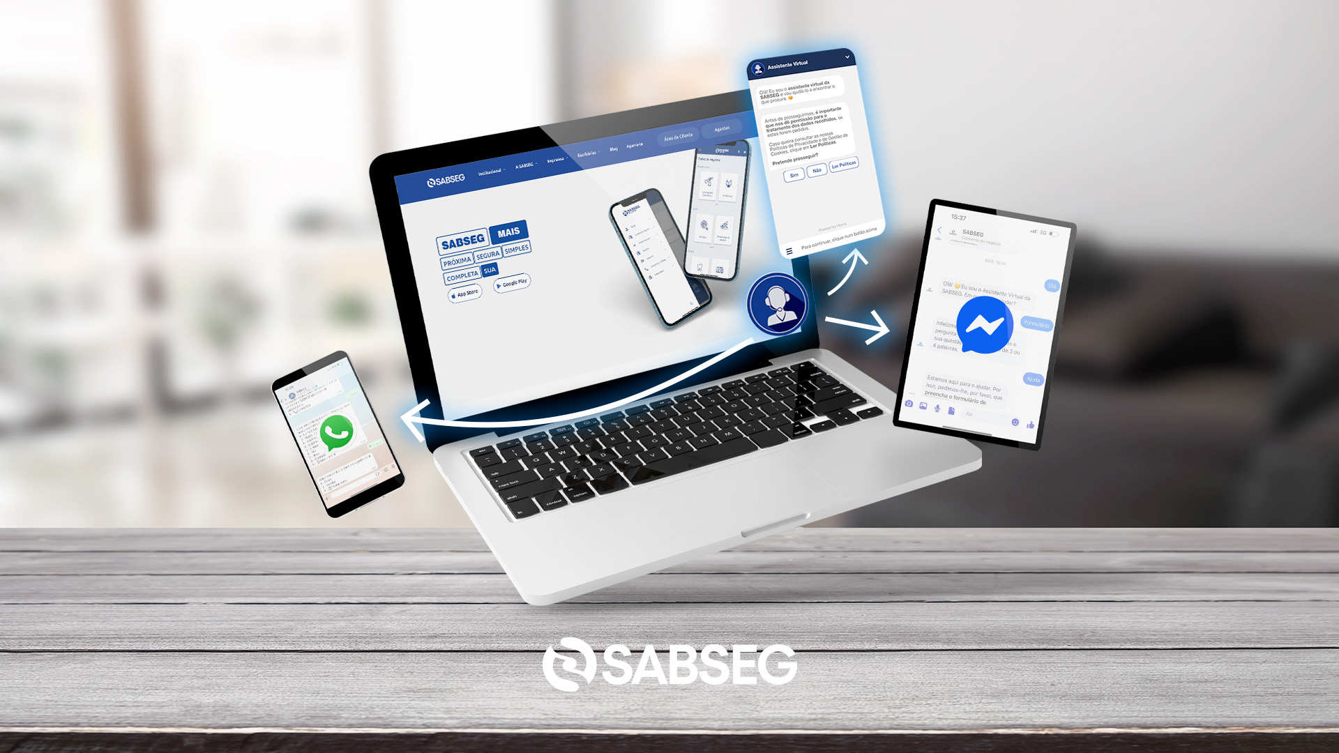 SABSEG reforça inovação digital com chatbot multicanal