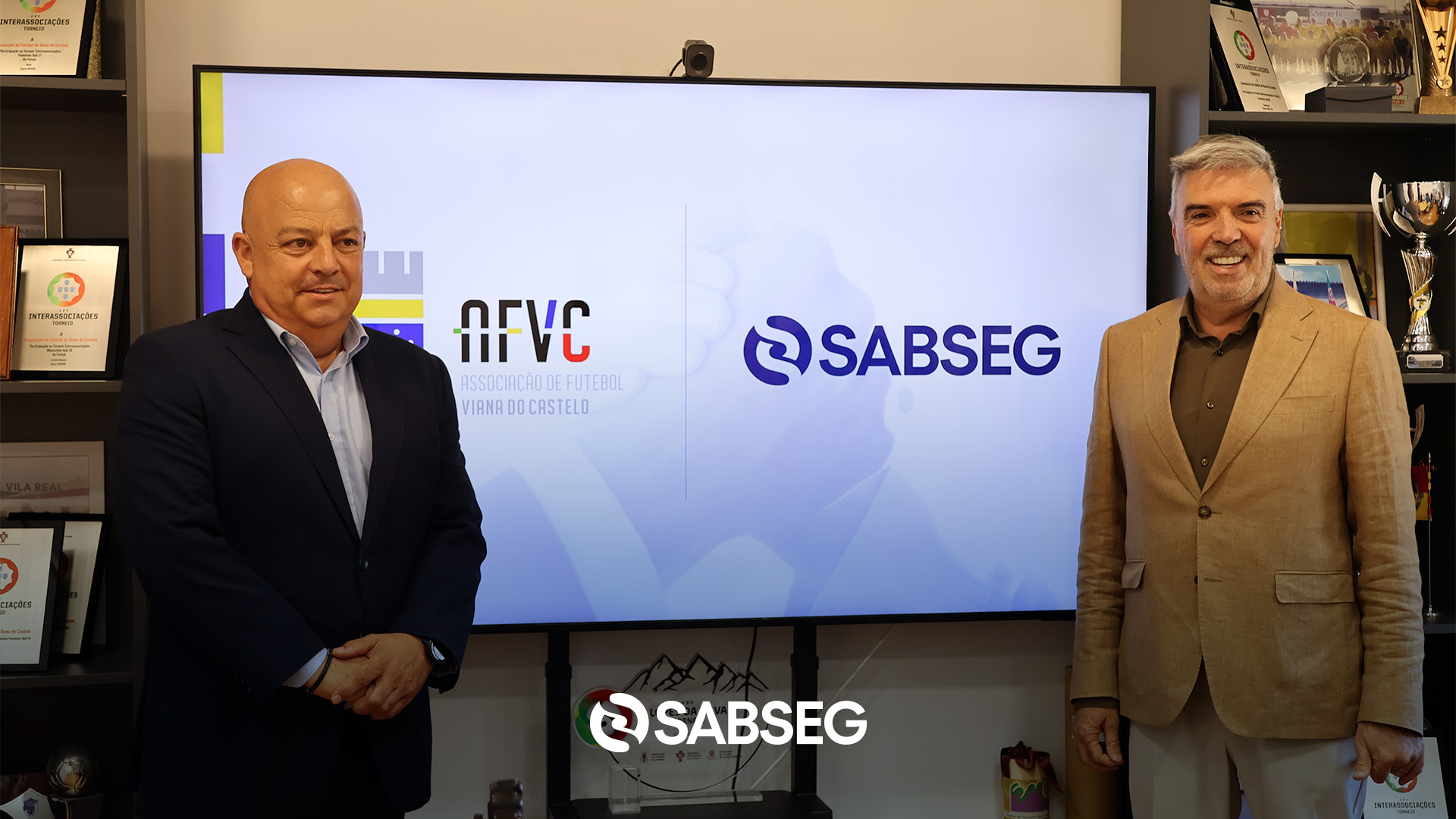 SABSEG estabelece parceria com a Associação de Futebol de Viana do Castelo