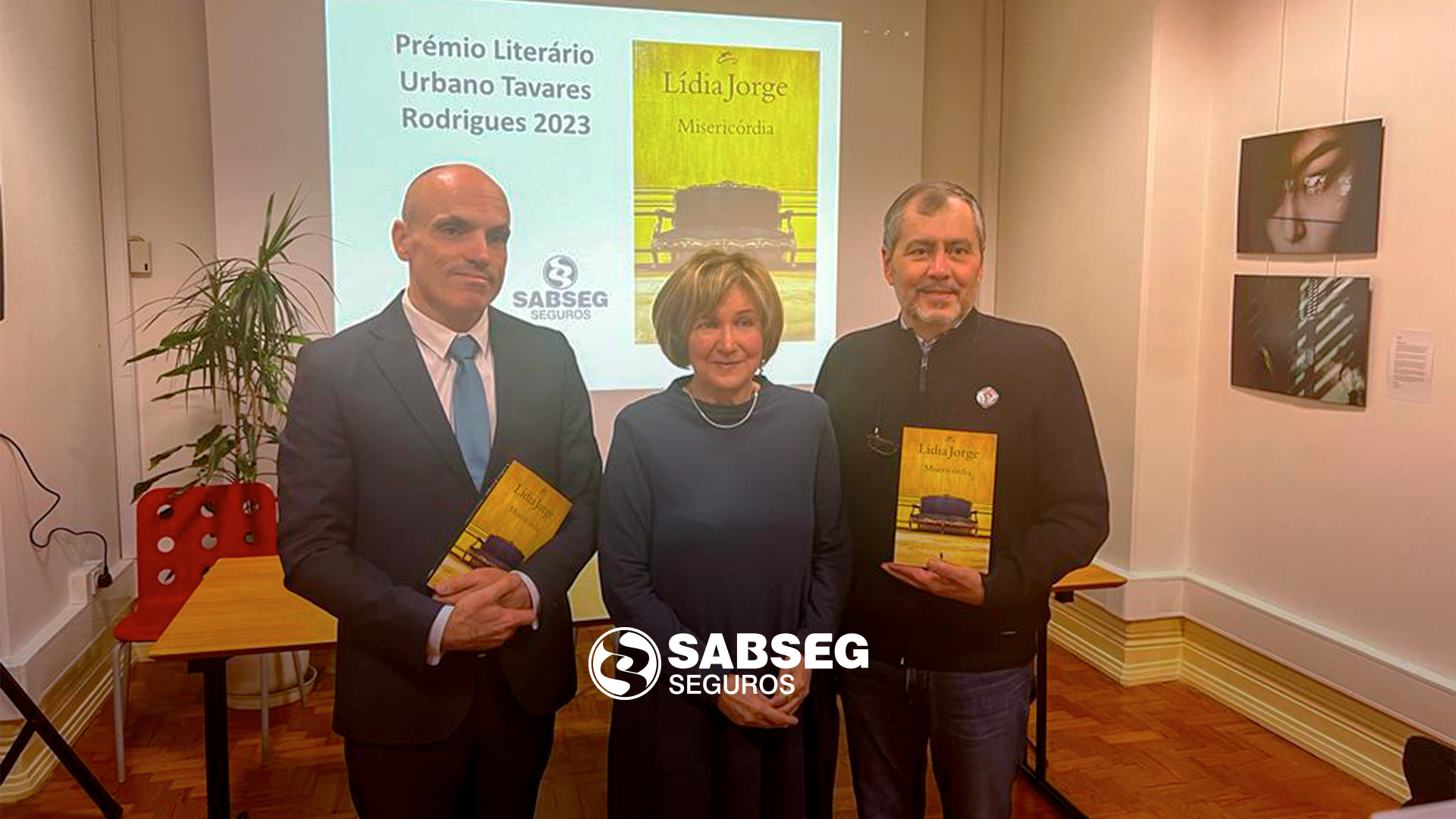 SABSEG & FENPROF entregam Prémio Urbano Tavares Rodrigues a Lídia Jorge
